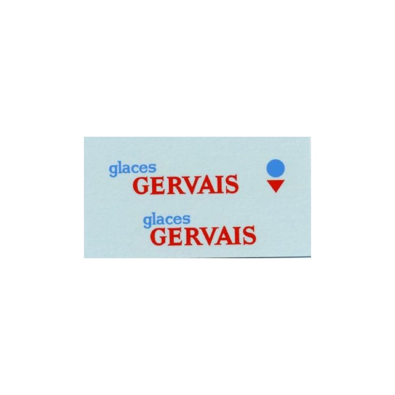 Glaces Gervais (sur fond transparent)
