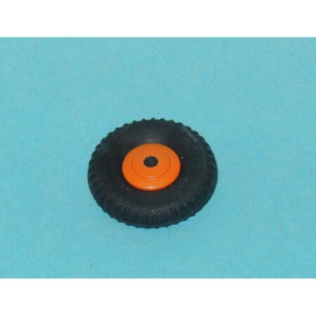 36B - Willème semi remorque bâché - Roue de secours orange avec pneu
