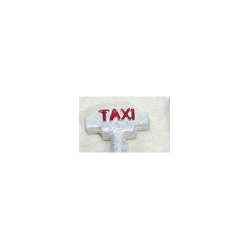 24XT - Ford Vedette taxi - Emblème taxi peint