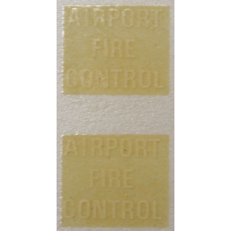 276 - Bedford Pompier aéroport AIRPORT FIRE CONTROL