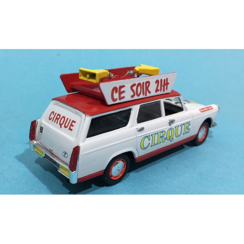 EDEN CIRCUS N°5 - Peugeot 404 service publicité