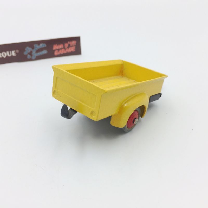 DINKY TOYS - remorque 2 roues jaune - 25T