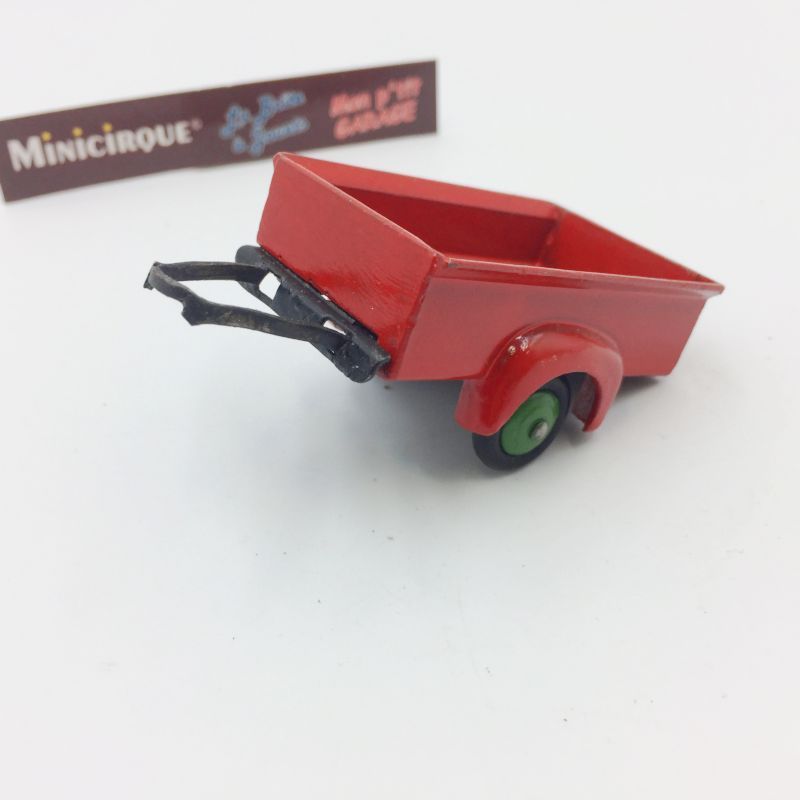 DINKY TOYS - remorque 2 roues rouge - 25T
