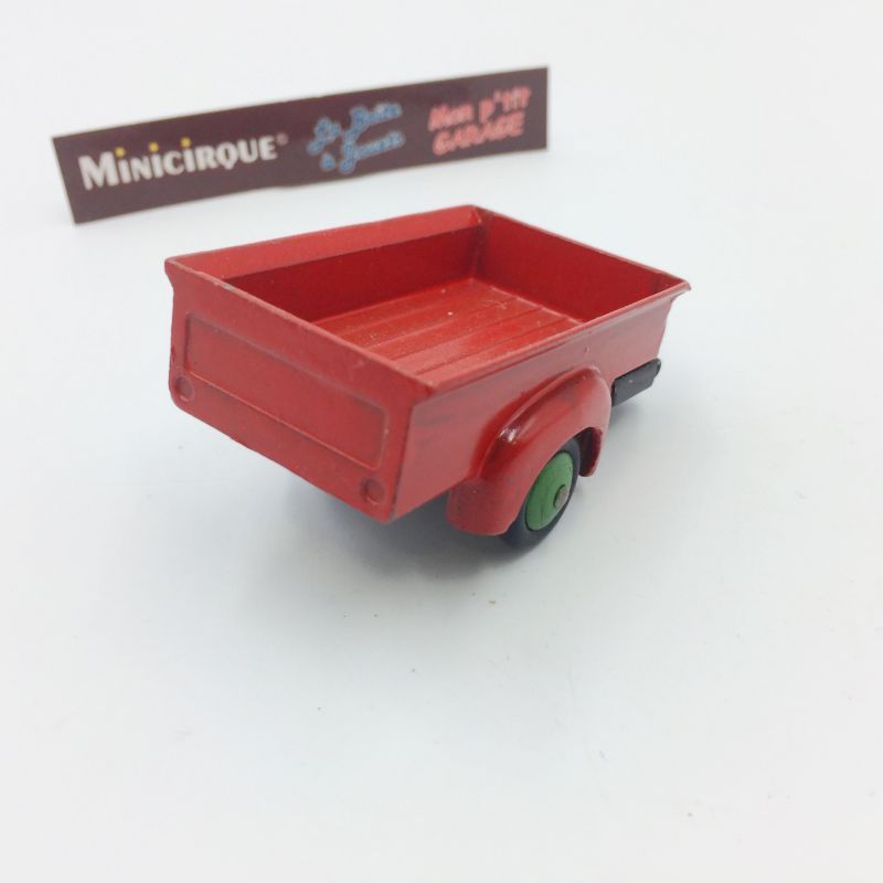 DINKY TOYS - remorque 2 roues rouge - 25T