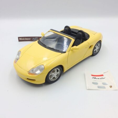 SOLIDO - 1/18 - Porsche Boxster 1998 jaune