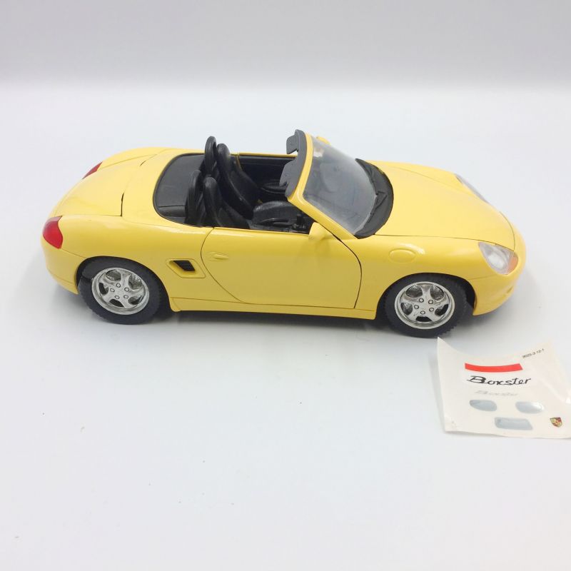 SOLIDO - 1/18 - Porsche Boxster 1998 jaune