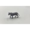 Tigre couché à peindre Echelle 1/43