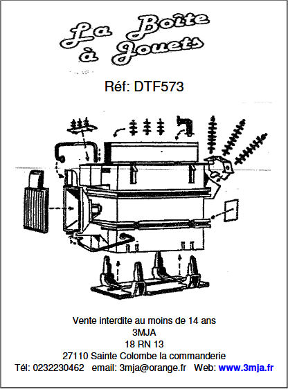 Notice transformateur DTF573